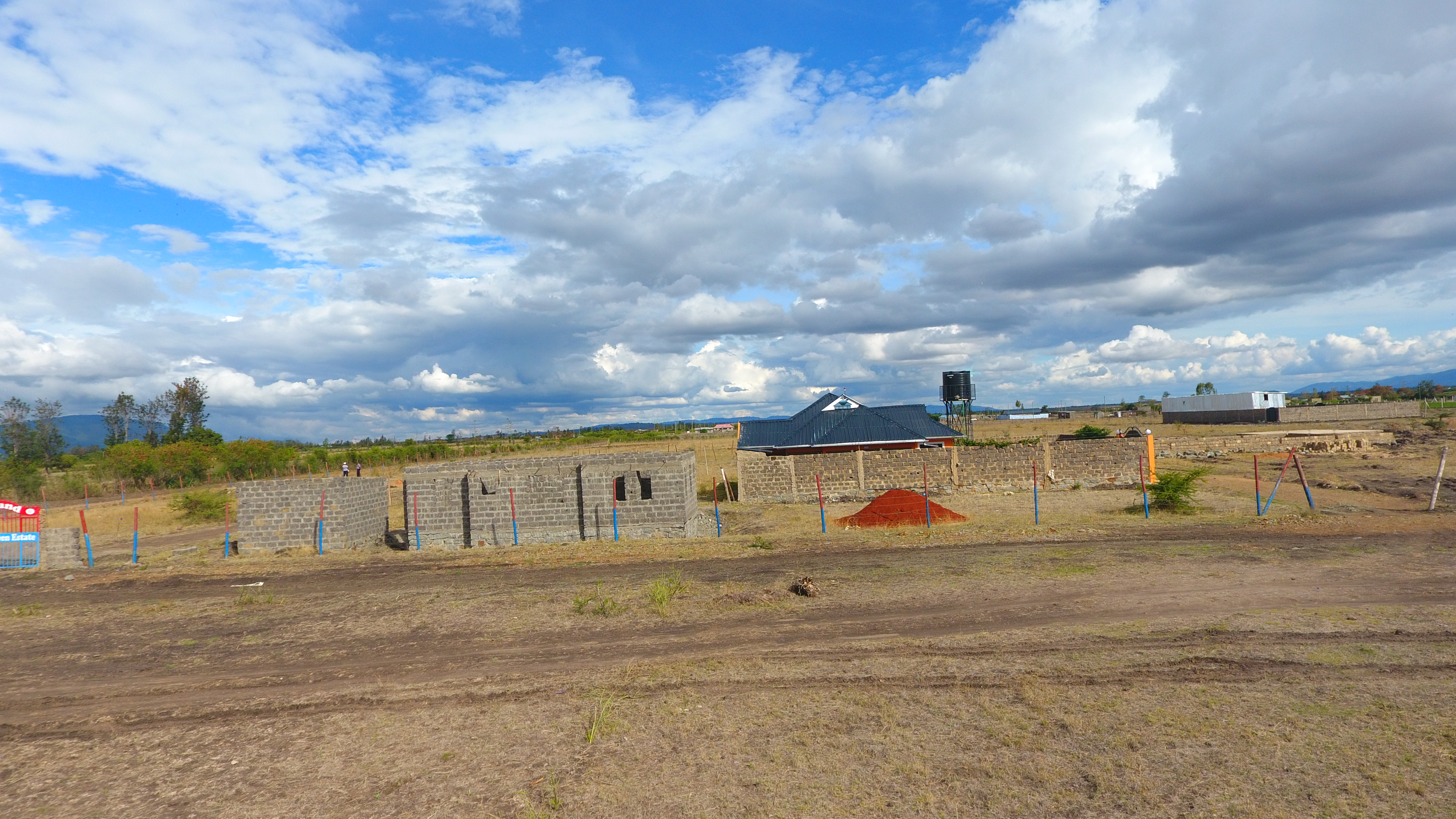 Aerial view of Summergreen Estate by Ginnland Housing